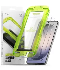 Ringke Ringke Galaxy S26 2-PACK Easy Slide Sk&auml;rmskydd H&auml;rdat Glas - Teknikhallen.se