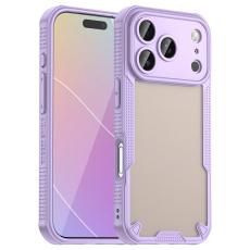  18 Pro Max/17 Pro Max Skal Frostat Transparent/Lila - Teknikhallen.se