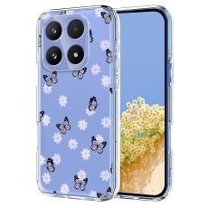  Xiaomi 17 Skal TPU Fj&auml;rilar/Blommor - Teknikhallen.se