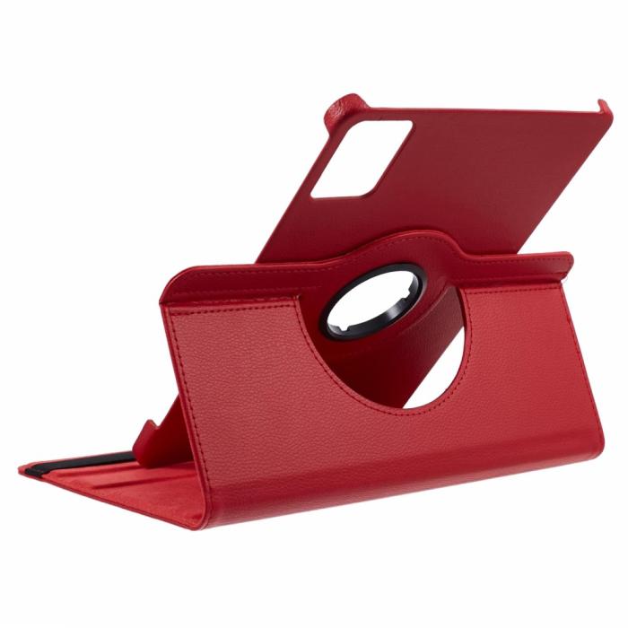 Bild 5,  Lenovo Tab M11 Fodral 360° Rotation Röd - Teknikhallen.se