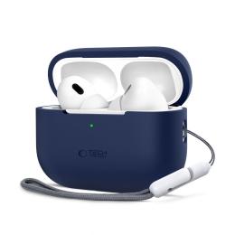 Tech-Protect Tech-Protect AirPods Pro 1/2 Skal Silikon Navy Blue - Teknikhallen.se