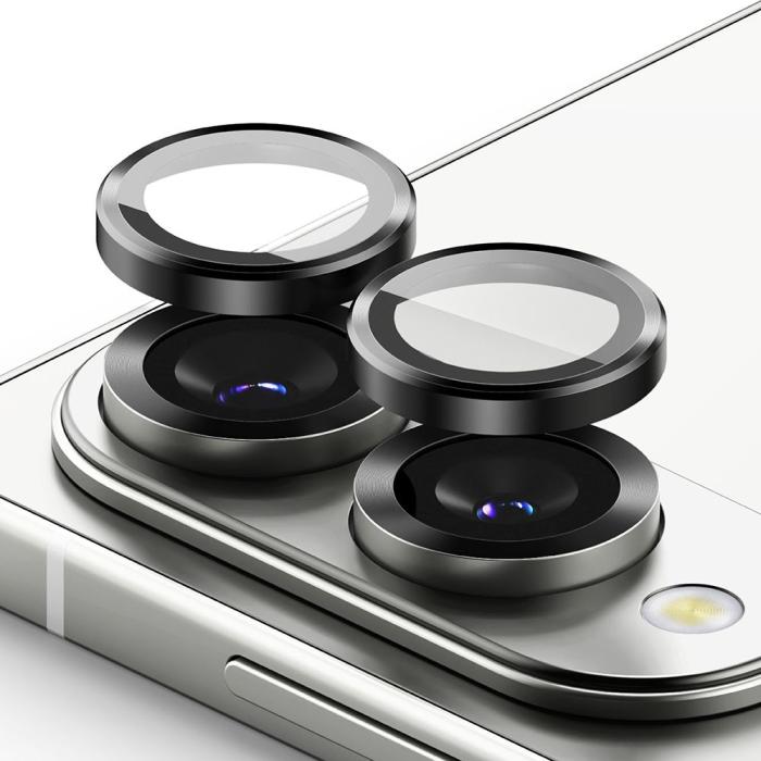 Bild 2, Ringke Ringke Samsung Galaxy S25 Edge Linsskydd Härdat Glas Svart - Teknikhallen.se