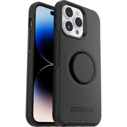 OtterBox OtterBox iPhone 14 Pro Max Skal Otter+Pop Symmetry Svart - Teknikhallen.se