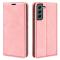  Samsung Galaxy S23 Plus Flip Fodral Skin Touch Ljus Rosa - Teknikhallen.se