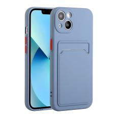  iPhone 13 Skal Med Kortfack Bl&aring; - Teknikhallen.se