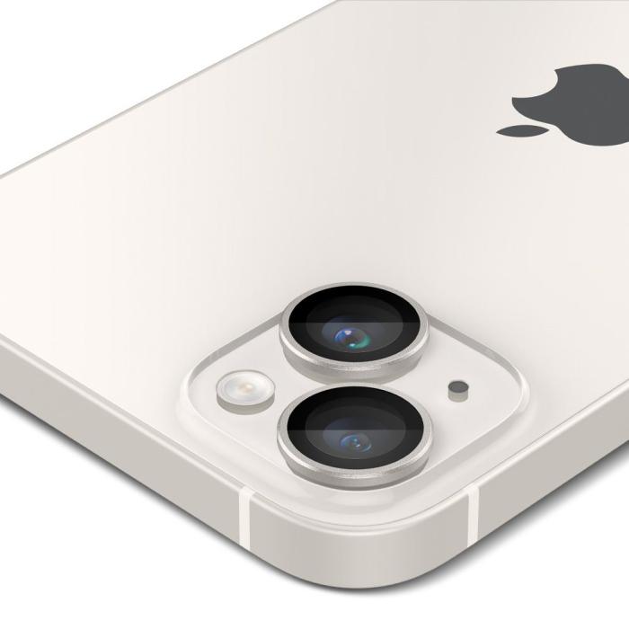 Bild 4, Spigen Spigen iPhone 14 / 14 Plus 2-PACK Optik.tR 
