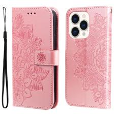  iPhone 14 Pro Fodral Mandala Blossom Ros&eacute;guld - Teknikhallen.se
