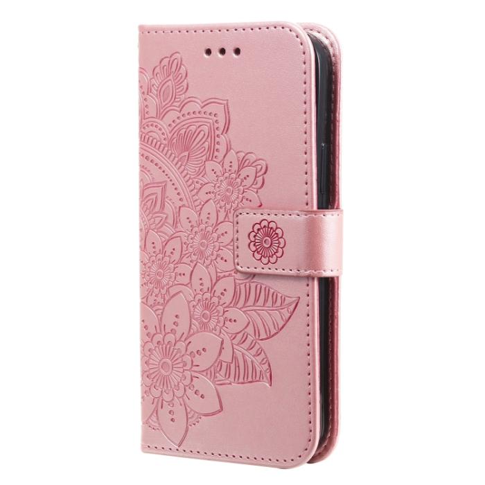 Bild 2,  iPhone 14 Pro Fodral Mandala Blossom Roséguld - Teknikhallen.se