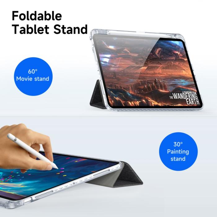 Bild 3, DUX DUCIS DUX DUCIS iPad Pro 11 2025/2024 Fodral Penhållare Svart - Teknikhallen.se