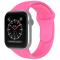 ColorPop Apple Watch 42/44/45/49 mm Silikon Armband (M/L) Hot Pink - Teknikhallen.se