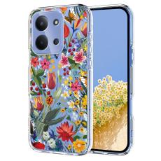  Xiaomi Redmi 15C Skal Med Tryck Blommor - Teknikhallen.se