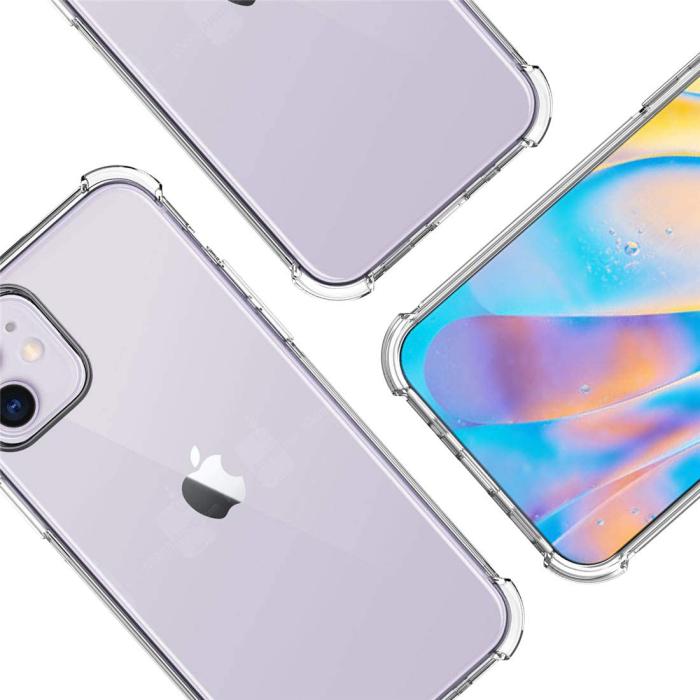Bild 2,  iPhone 12 / 12 Pro - Shockproof TPU Skal - Teknikhallen.se