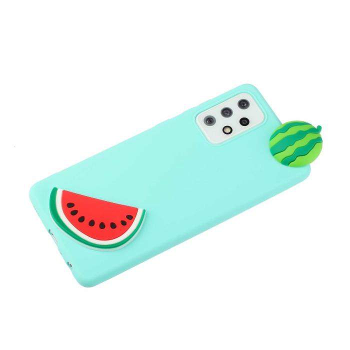 Bild 4,  Samsung Galaxy A53 5G Skal 3D Figur Vattenmelon - Teknikhallen.se