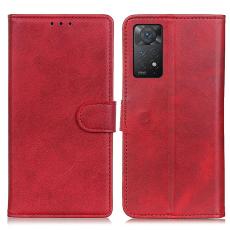  Xiaomi Redmi Note 11 Pro 5G Fodral Solid L&auml;der R&ouml;d - Teknikhallen.se