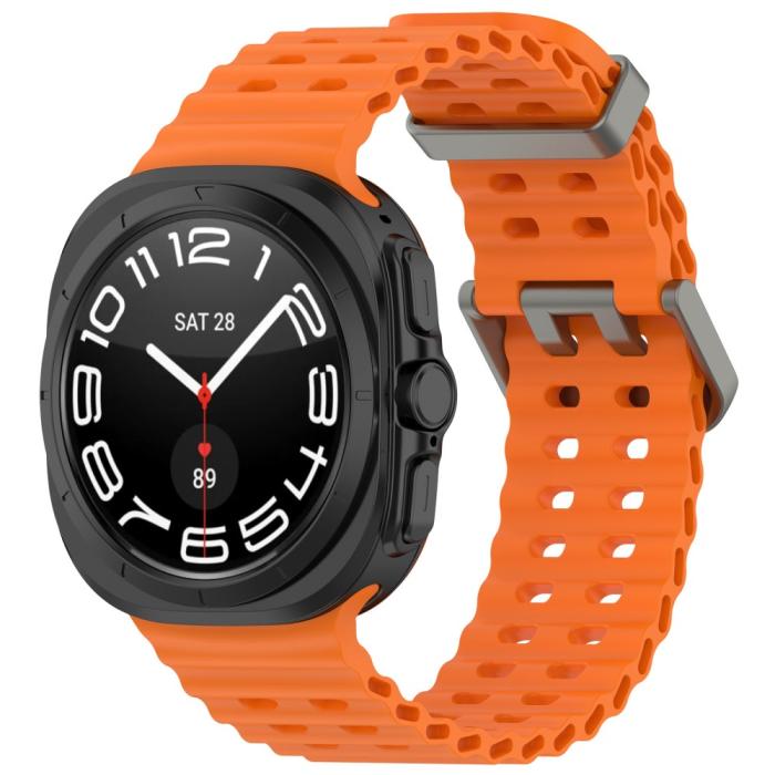 Bild 4,  Galaxy Watch Ultra (2025) / 47 mm Armband Wave Design - Teknikhallen.se