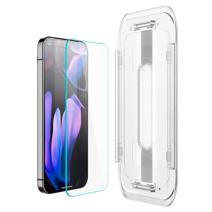 Bild 5, Spigen Spigen Google Pixel 9/9 Pro 2-PACK Skärmskydd Glas.tR 