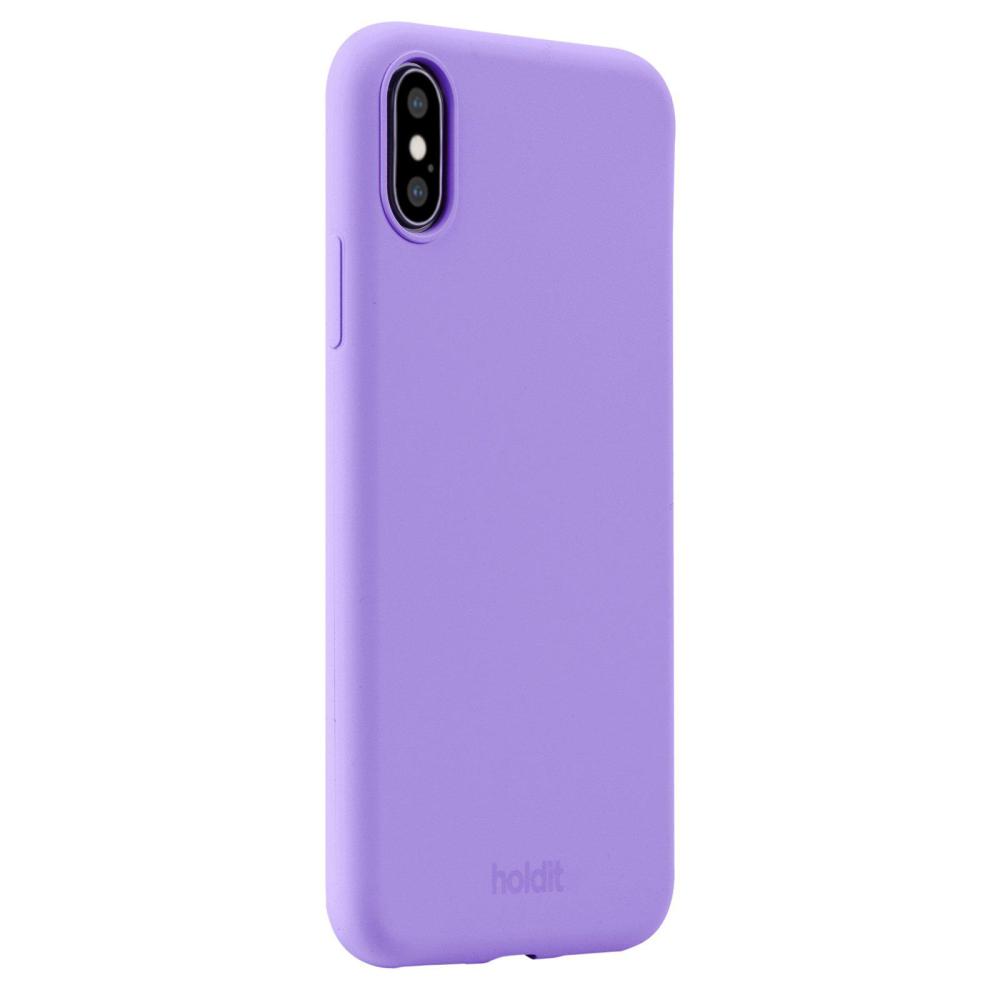 holdit holdit iPhone X/Xs Mobilskal Silikon Violet - Teknikhallen.se