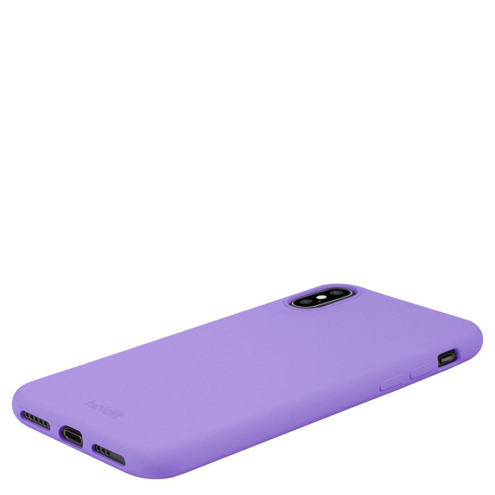 holdit holdit iPhone X/Xs Mobilskal Silikon Violet - Teknikhallen.se