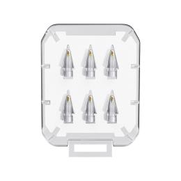 ESSAGER ESSAGER 6-PACK Ersättning Pennspets Apple Pen 1/2 Transparent - Teknikhallen.se