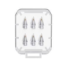 ESSAGER ESSAGER 6-PACK Ers&auml;ttning Pennspets Apple Pen 1/2/Pro Transparent - Teknikhallen.se