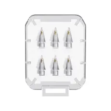 ESSAGER ESSAGER 6-PACK Ers&auml;ttning Pennspets Apple Pen 1/2/Pro Transparent - Teknikhallen.se