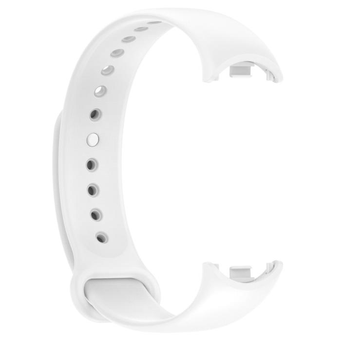 Bild 2,  Xiaomi Smart Band 10/9/8 Armband Solid Silikon Vit - Teknikhallen.se