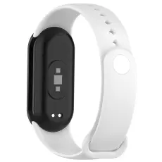  Xiaomi Smart Band 10/9/8 Armband Solid Silikon Vit - Teknikhallen.se