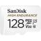 SanDisk SanDisk MicroSDXC 128 GB High Endurance Minneskort Inkl. Adapter - Teknikhallen.se