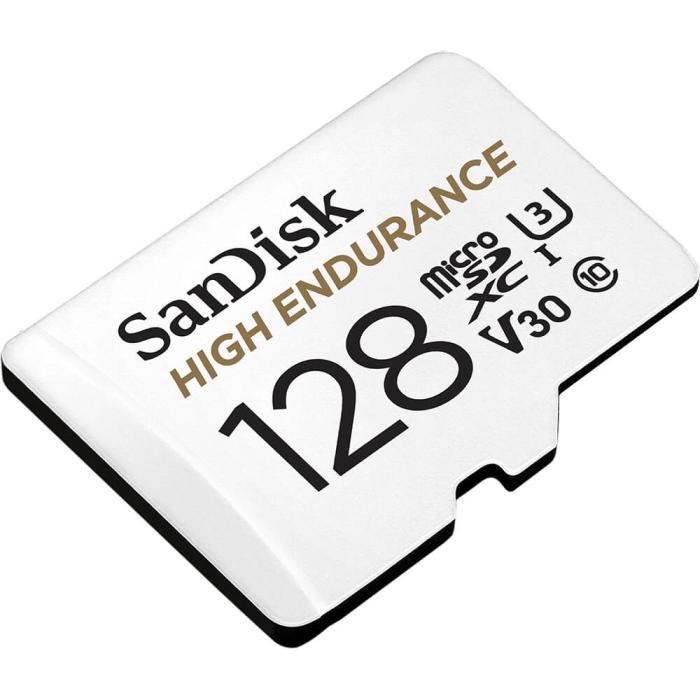 Bild 5, SanDisk SanDisk MicroSDXC 128 GB High Endurance Minneskort Inkl. Adapter - Teknikhallen.se