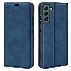  Samsung Galaxy S23 Plus Flip Fodral Skin Touch Bl&aring; - Teknikhallen.se