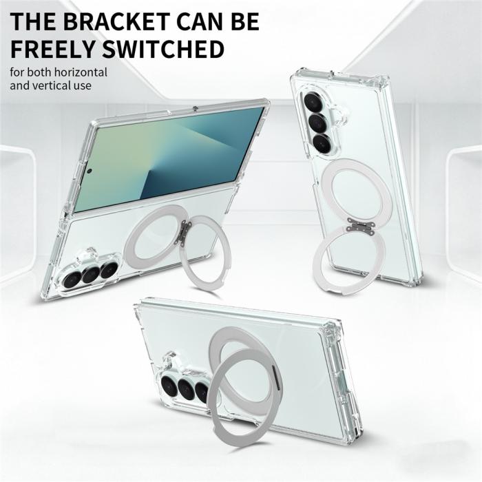 Bild 5,  Samsung Galaxy Z Fold 8 Ultra Skal MagSafe TPU Transparent - Teknikhallen.se
