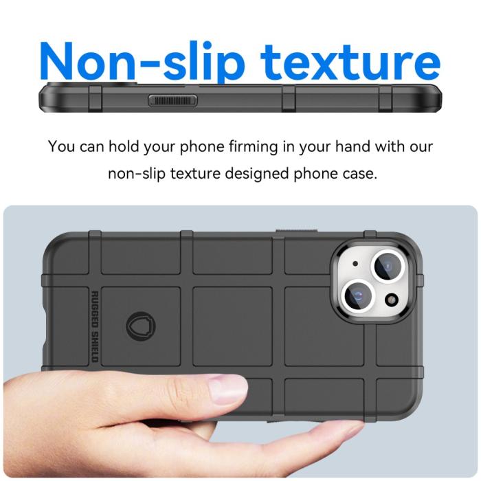 Bild 4,  iPhone 15 Plus Skal Robust Svart - Teknikhallen.se