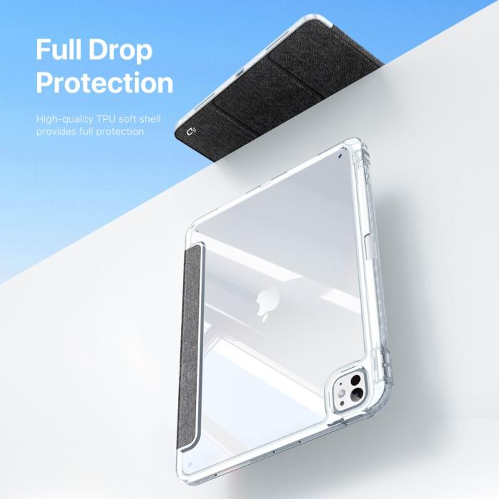 Bild 6, DUX DUCIS DUX DUCIS iPad Pro 11 2025/2024 Fodral Penhållare Svart - Teknikhallen.se