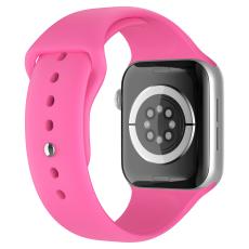 ColorPop Apple Watch 38/40/41/42 mm Silikon Armband (S/M) Hot Pink - Teknikhallen.se