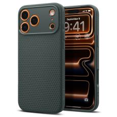 Spigen Spigen iPhone 17 Pro Skal Liquid Air Abyss Green - Teknikhallen.se