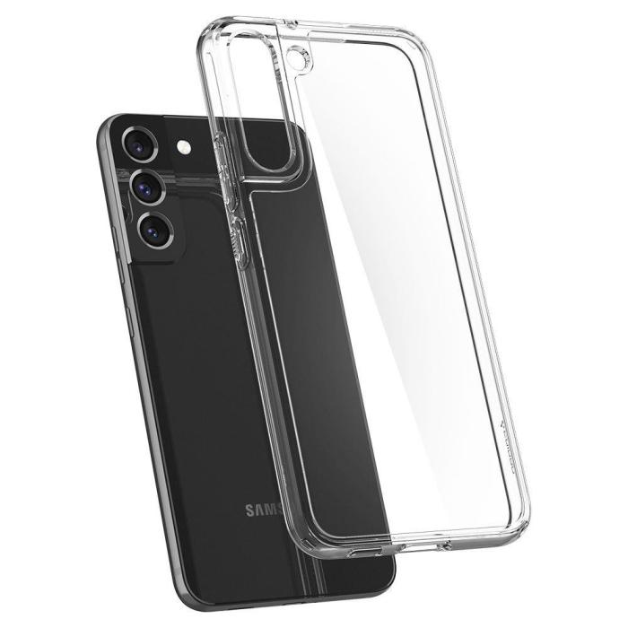 Bild 5, Spigen Spigen Samsung Galaxy S22 Skal Ultra Hybrid Transparent - Teknikhallen.se