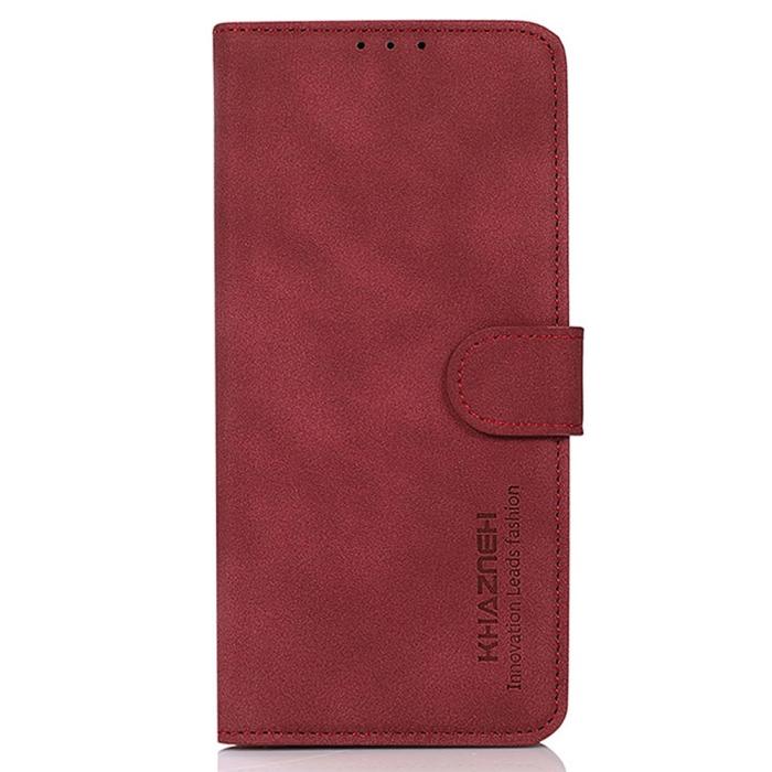 Bild 6, KHAZNEH KHAZNEH Samsung Galaxy S23 Ultra Fodral Läder Röd - Teknikhallen.se