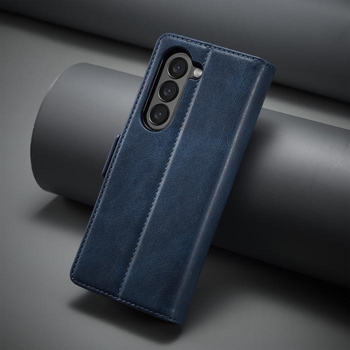 Bild 6, LC.IMEEKE LC.IMEEKE Galaxy Z Fold 5 Fodral RFID Läder Blå - Teknikhallen.se