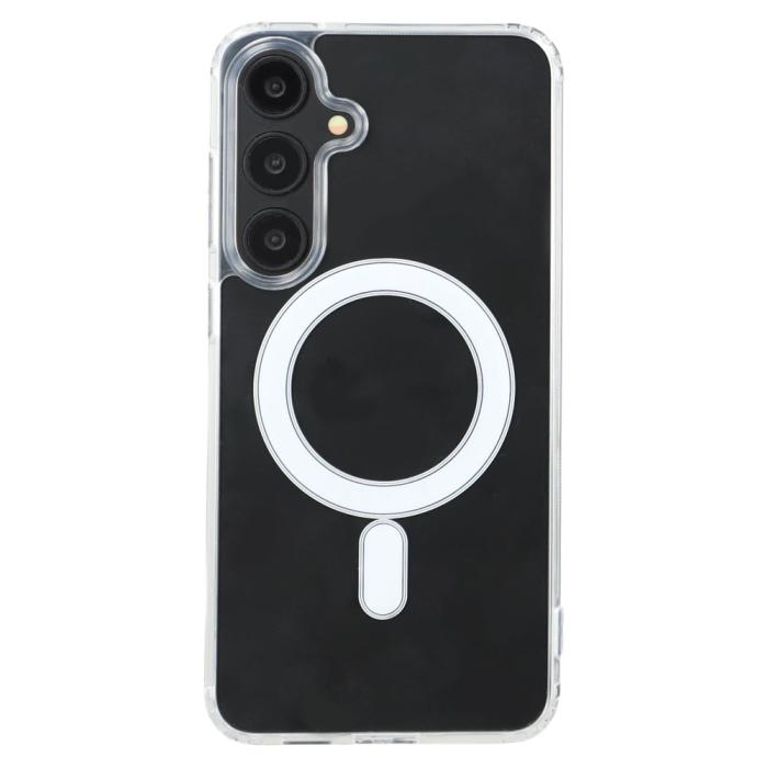 Bild 3,  Samsung Galaxy S25 Plus Skal MagSafe TPU / Akryl Transparent - Teknikhallen.se