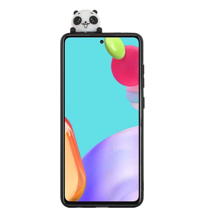 Bild 3,  Samsung Galaxy A53 5G Skal 3D Figur Svart Panda - Teknikhallen.se