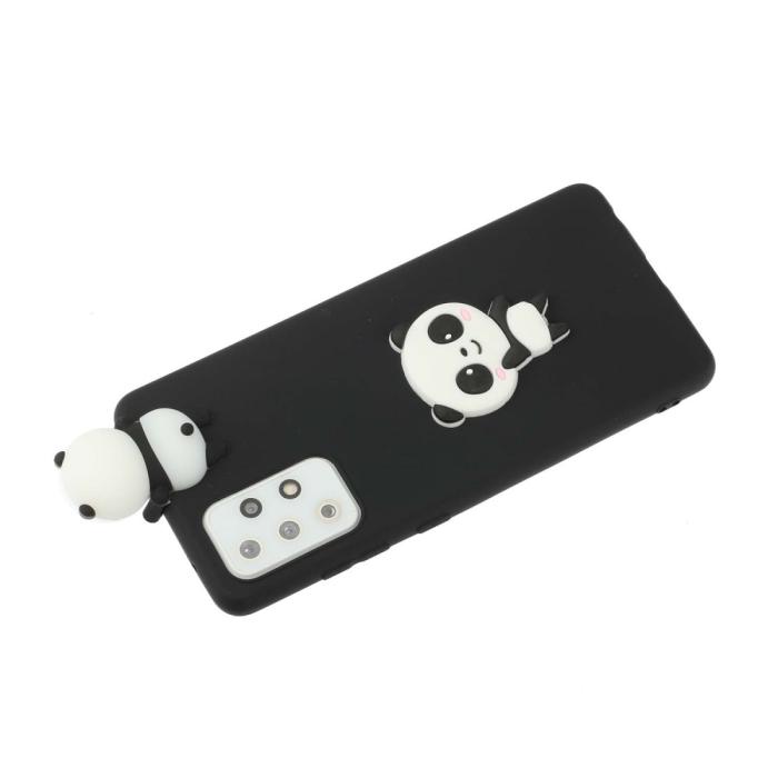 Bild 5,  Samsung Galaxy A53 5G Skal 3D Figur Svart Panda - Teknikhallen.se