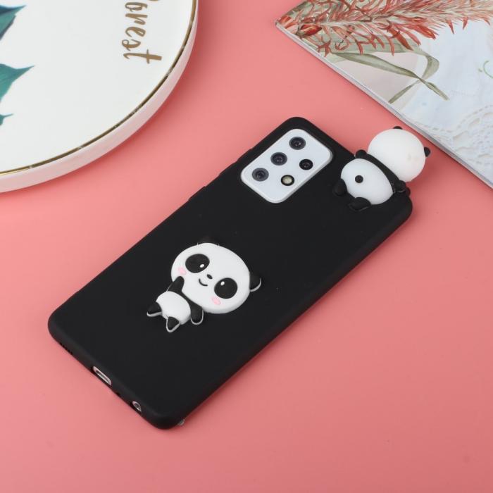 Bild 6,  Samsung Galaxy A53 5G Skal 3D Figur Svart Panda - Teknikhallen.se
