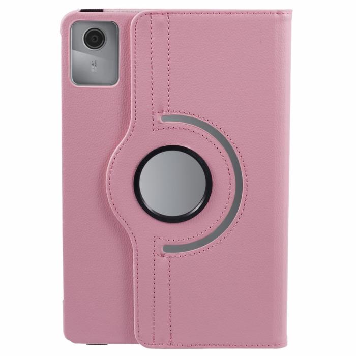 Bild 2,  Lenovo Tab M11 Fodral 360° Rotation Ljus Rosa - Teknikhallen.se