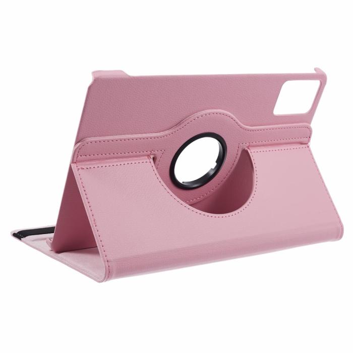 Bild 4,  Lenovo Tab M11 Fodral 360° Rotation Ljus Rosa - Teknikhallen.se