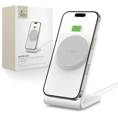 Tech-Protect Tech-Protect 15W Qi Magnetisk MagSafe Laddare Vit - Teknikhallen.se