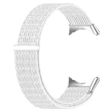  Google Pixel Watch / Watch 2 Nylon Loop Armband Vit - Teknikhallen.se
