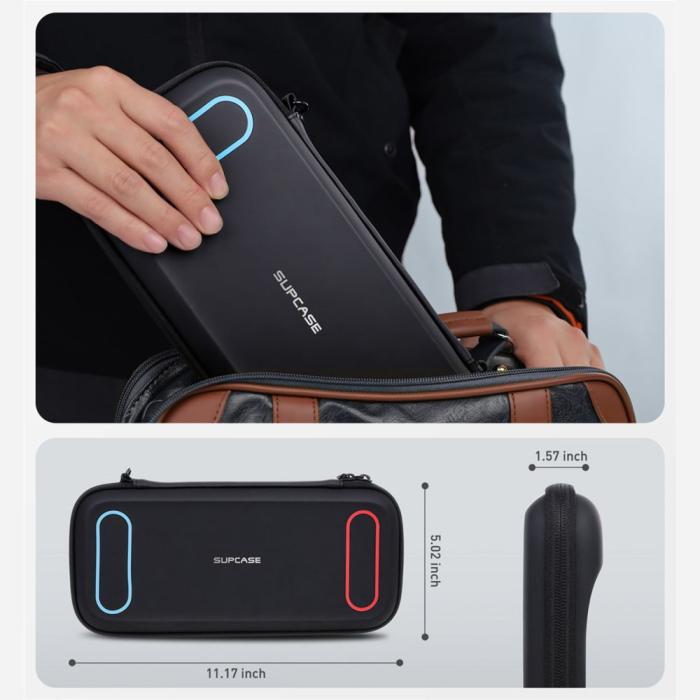 Bild 5, Supcase Supcase Nintendo Switch 2 Fodral Carrying Mini Svart - Teknikhallen.se