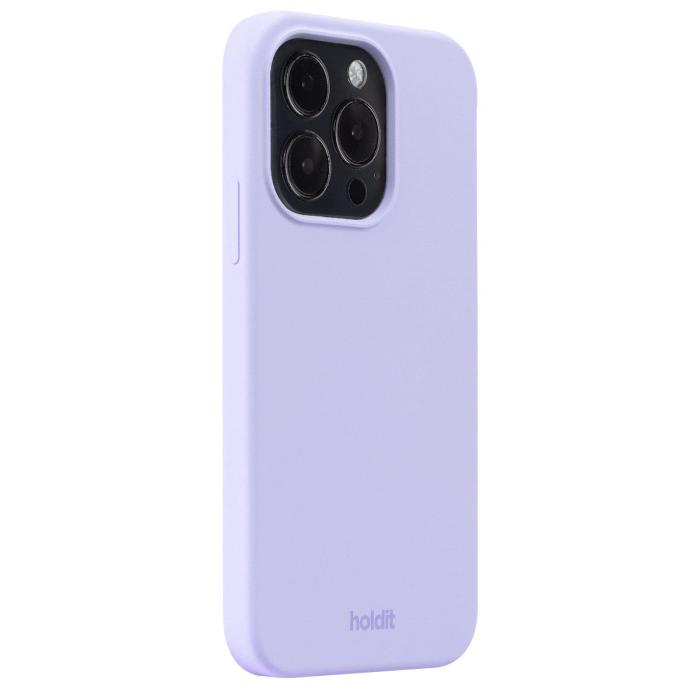Bild 2, holdit holdit iPhone 15 Pro Mobilskal Silikon Lavender - Teknikhallen.se