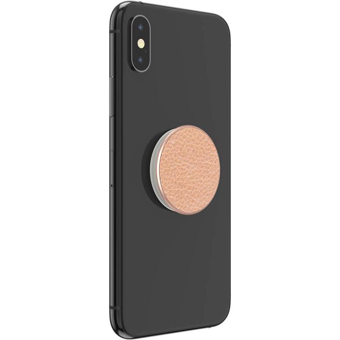 Bild 6, PopSockets PopSockets Avtagbart Grip med Ställfunktion Premium Pebbled Vegan Leather - Teknikhallen.se