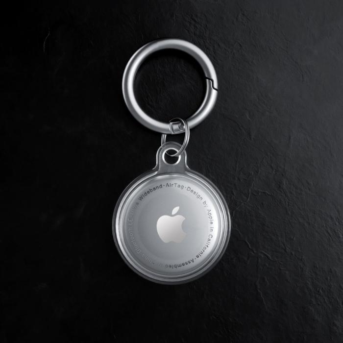 Bild 4, Tech-Protect Tech-Protect Apple AirTag 2/1 Hållare Nyckelring Icon Transparent - Teknikhallen.se